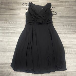 Connected Apparel Black Sleeveless Mini Dress